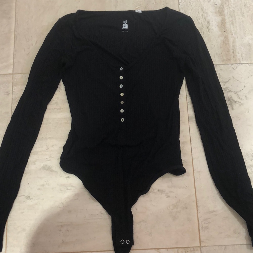 Black bodysuit from Pacsun.